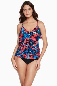 Magicsuit Expressionist Chloe Tankini set sz 10 black new nwt - Picture 1 of 1