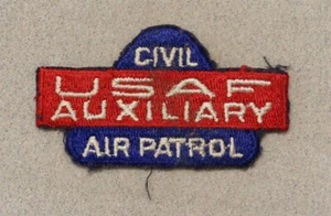 Civil Air Patrol Patch 1055: Senior Member USAF Auxiliary breast title - Picture 1 of 1