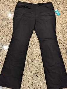 Pioneer Woman Embroidered Bootcut Jeans Black size XXL (20) - Picture 1 of 12