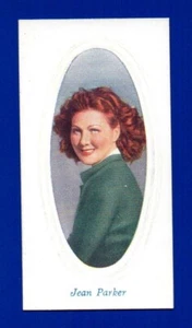 JEAN PARKER 1936 GODFREY PHILLIPS EMBOSSED SCREEN STARS #17 EXMT SHARP CORNERS - Picture 1 of 2
