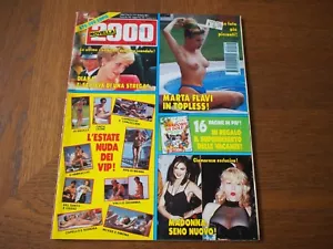 Seltene MADONNA Novelle 2000 Italien Magazin AUGUST 1992 Sammlerstück RAR - Bild 1 von 1