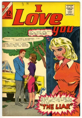 Charlton I Love You #59 1965 7.5 VF- OW/W Nice! - Image 1 of 2