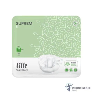 1x Lille Healthcare Suprem Fit Super Plus - Large - Pack of 22 - 2950ml - Picture 1 of 3