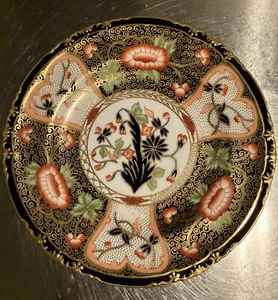 Royal Crown Derby #4591 GADROONED CABINET PLATES 8 1/2” Matching Set -6 c. 1895 - Picture 1 of 24