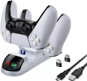 PlayStation 5 DualSense Wireless Charging Station PS5 Controller Charging Dock - Picture 1 of 8