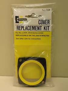 Stanley 42-704 Level Vial Cover 255P 255A 42-524 42-528 42-548 42-572 42-578 924 - Foto 1 di 6