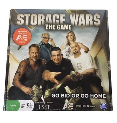 New Storage Wars The Game Go Bid Or Go Home Ages 8+ 2-6 Players Spin Master A&E - Image 1 of 4
