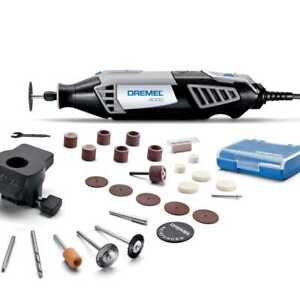 Dremel 4000-1/26 1.6 Amp Corded Variable Speed Rotary Tool, 1 Attachment And ...
