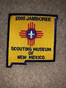 Pfadfinder BSA 2005 Jamboree Scouting Museum New Mexico Home Philmont Form Aufnäher - Bild 1 von 1