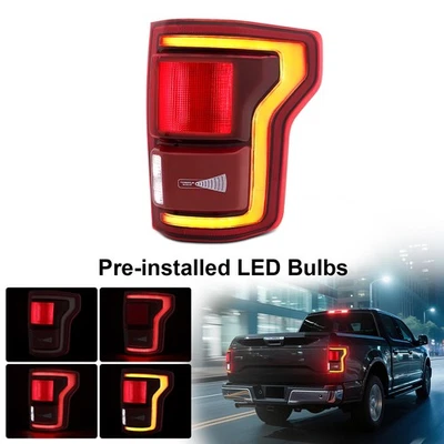 For Ford F150 F-150 2015-2017 W/Blind Spot Tail Light Brake Right Passenger LED Foto 1 de 4