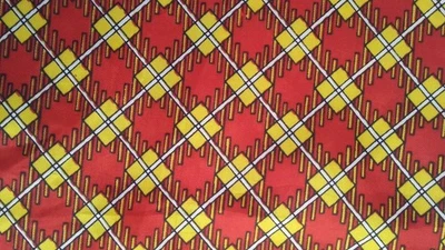 Bufanda vintage cuadrada de acetato de 27" ORNA Foto 1 de 4