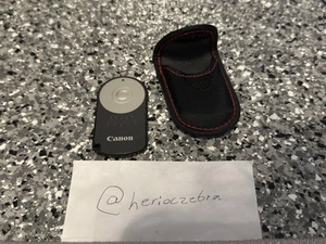 Genuine OEM Canon RC-6 Remote Controller w/ Protective Case Tested Working - Picture 1 of 2