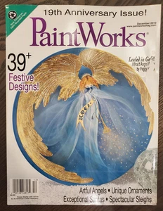 PaintWorks Magazine Lot 3 Issues Dec 2010 Feb 2012 Feb 2013 Acrylics Watercolor - Picture 1 of 3