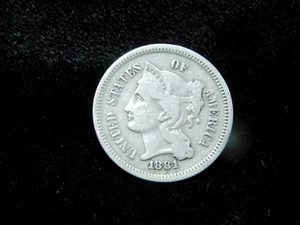 1881 3CN Three Cent Nickel - Picture 1 of 4