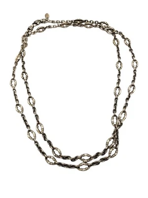 Scott Kay Sterling Silver Bolo Link Necklace #21433 - Image 1 of 4