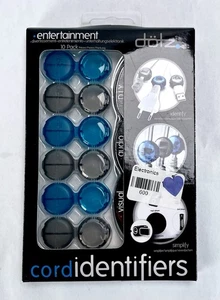 Dotz Cord Identifiers Cord and Cable Management for Home and Office 10pcs - Picture 1 of 4