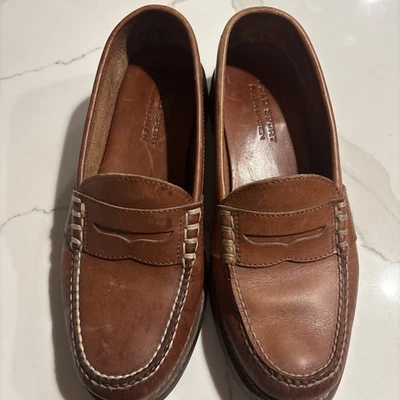 Vintage Preppy POLO Ralph Lauren Brown Penny Loafers Polo Sport Size 8.5 D  - Image 1 of 4