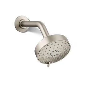 KOHLER Awaken  4.3 in. Wall Mount Fixed Shower Head in Vibrant Brushed Nickel - Picture 1 of 11