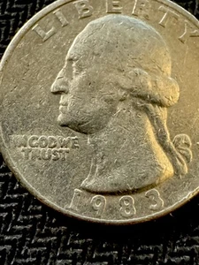 1983 D Washington Quarter With Errors - Picture 1 of 5