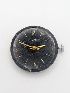Vintage Burgana Watch Movement One Jewel Unadjusted For Parts / Repair 35mm - Picture 1 of 12