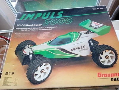 Absolute Rarität Graupner Impuls Ladenneu M 1 : 8 Verbrenner Rennbuggy Ready Rac - Bild 1 von 4