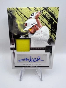 Abraham Ancer - 2024 Impeccable LIV Golf Elegance Memorabilia Auto /99 Patch SP - Picture 1 of 4