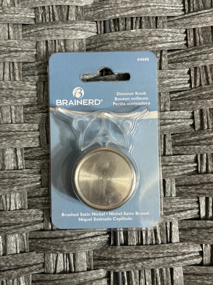 New Brainerd Dimmer Knob - Brushed Satin Nickel - Image 1 of 2