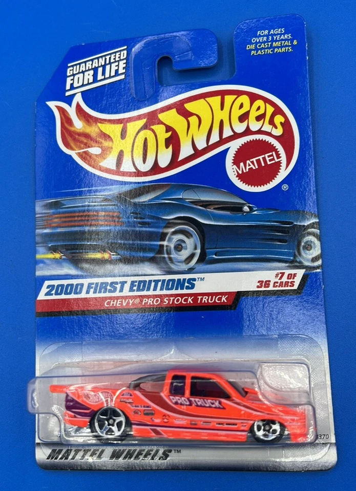 Hot Wheels 2000 First Editions Chevy Pro Stock S10 Truck 7 of 36 Collector 067
