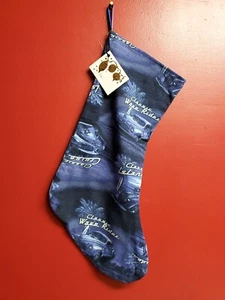 Medias de Navidad Hechas a Mano Clásicas Paseos en Coche 20" Tropical Hawaiano Reciclado - Imagen 1 de 8