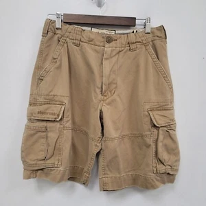 Vintage Abercrombie Boys Cargo Mid Rise Shorts Size 14 Y2K Gorpcore Skater - Picture 1 of 11
