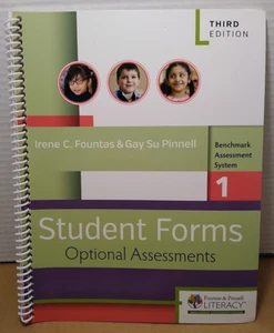 Fountas & Pinnell Benchmark Assessment System 1 Student Forms 3rd Edition - Picture 1 of 5
