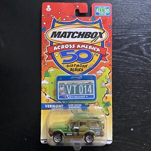 2001 Matchbox Across America 50 VT Land Rover Discovery