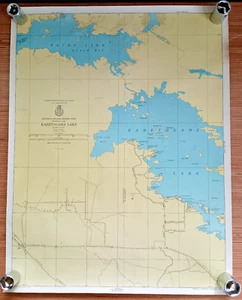 Vintage 1951 US Army Corps of Engineers Map Kabetogama Minnesota - Picture 1 of 7