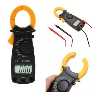 Digital Zangen Multimeter AC/DC Zangenmessgerät Stromzange Zangenamperemeter DA - Bild 1 von 8