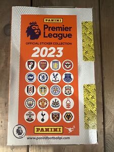 Panini Premier League 2023 Sticker Collection - Box (100 Pack)sealed