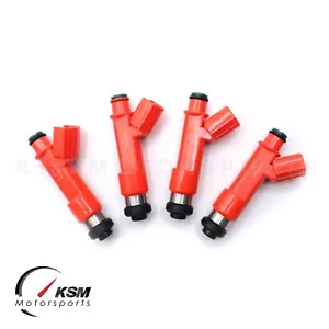 650cc 1001-87F90 Fuel Injectors for Toyota Celica Supra GS300 1ZZ 2ZZ fit DENSO - Picture 1 of 7