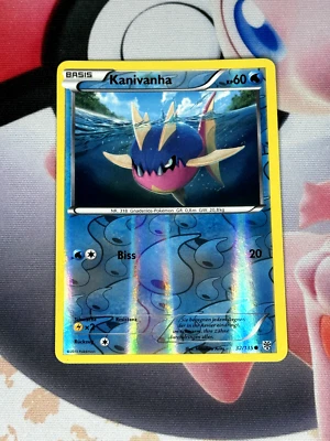 Pokemon -  Kanivanha - 32/135 - Reverse Holo - Plasma-Sturm - deutsch - Bild 1 von 2