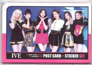 IVE Post Card 12P / Sticker 3P Set 01 K-POP - Bild 1 von 6
