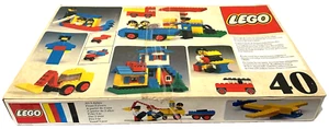 Vintage ©1976 LEGO 40-1 Universal Building Set Basic Set 40 Complete with Box - Picture 1 of 24