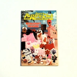 Annie's Pattern Club Häkelanleitungenbuch Nr. 33 Juni-Juli Jahrgang 1985 - Bild 1 von 3