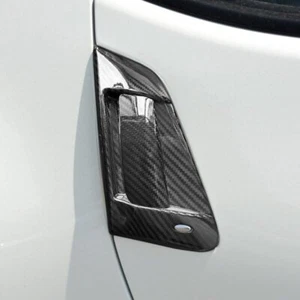 Real Carbon Fiber Exterior Door Handle Cover Trim for Nissan 370Z Z34 2009-2021 - Picture 1 of 5