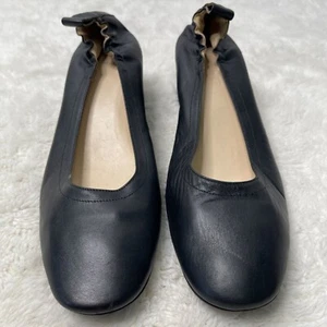 Everlane Women's Black The Day Leather Block Heel Pumps Slip On Shoes Size 10.5 - Picture 1 of 14