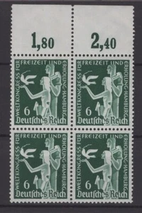 (WH23172) GERMAN REICH - 1936, MI 622, BLOCK OF 4, MNH, CV € 24, SEE SCANS - Picture 1 of 2