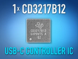 QTY X 1 CD3217 CD3217B12 USB-C ACE CONTROLLER IC CHIP A2337 A2338 A2179 Apple - Afbeelding 1 van 1