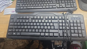 Trust Keyboard Wired USB Model 20623-02 Full Size PC Laptop Desktop QWERTY UK - Picture 1 of 2