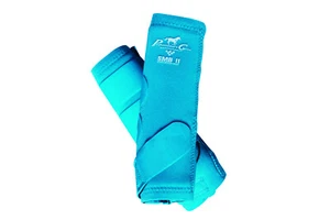 Professionals Choice Equine SMBII Sport Medicine Leg Boot Pair Med Pacific Blue - Picture 1 of 1