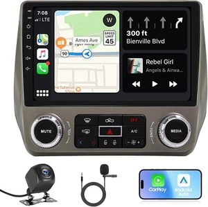 9" Car Radio Stereo Display Upgrade Carplay GPS For Chevrolet Camaro 2008-2015 - Picture 1 of 16