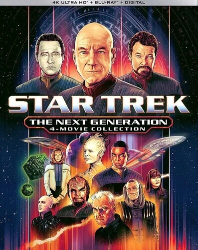 Star Trek: The Next Generation 4-Movie Collection [New 4K UHD Blu-ray] With Bl - Image 1 of 1