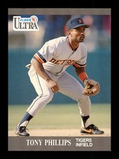 1991 Ultra  #126 Tony Phillips Detroit Tigers
