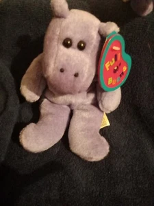 Vintage Avon Hilda The Hippo Full O'Beans Collectible Stuffed Toy WMatching... - Picture 1 of 5